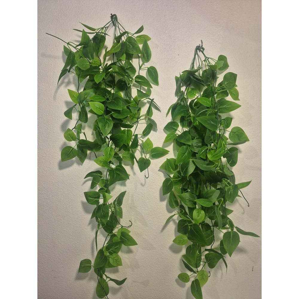 Two Sets of matching indoor Faux Ivy Vines